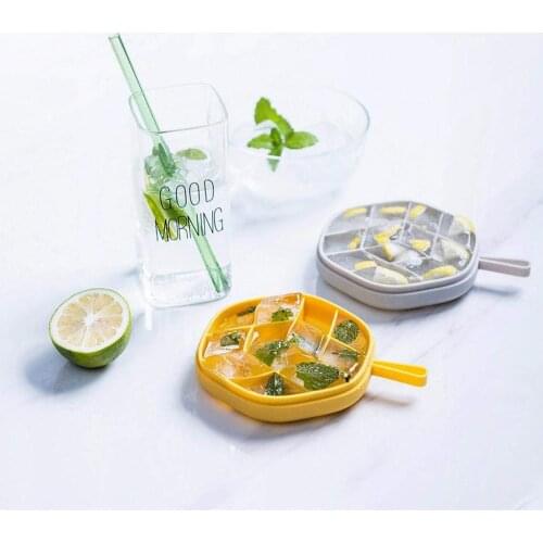 Silicone Ice Cube Mould Tray Quick-Freezer Frozen Ice Cubes Hexagonal Ice Cube Mold Refrigerator Supplies