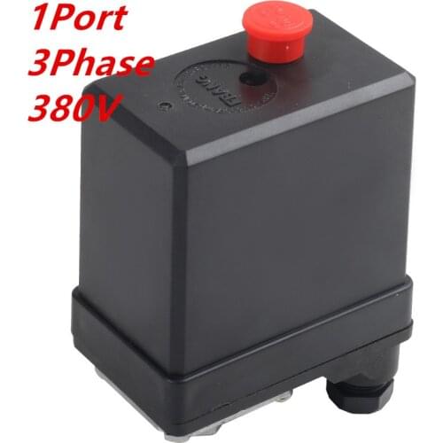 Top class 1Port 3-phase 380v 20A Heavy Duty Air Compressor Pressure Switch Control Valve Air Compressor Pressure Switch Control