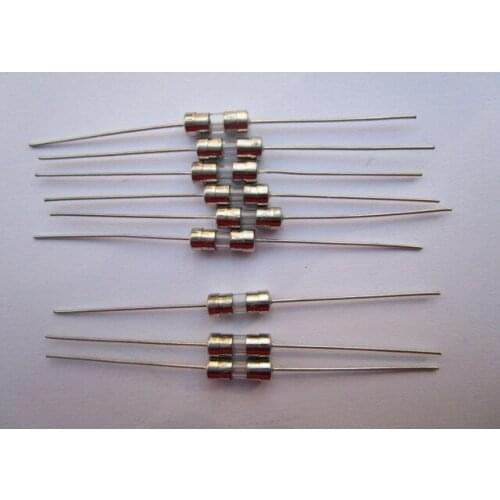 3.6x10mm T15A Slow Bow Miniature Glass fuses with Fine wire 2400 pcs per Lot