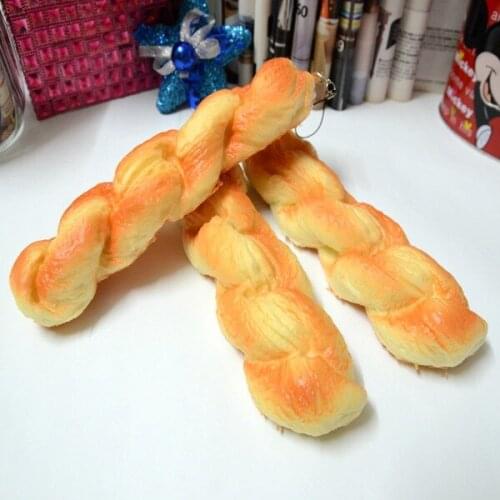 3pcs/set Simulation PU French Bread Kids' Kitchen Toys Simulation Food Toy Squishy Fun Jokes Pretend Play Bakery Decoration