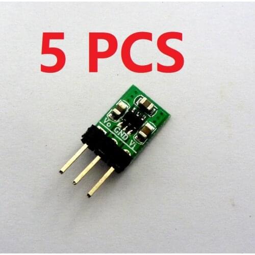 5pcs 1.2mhz mini 1.8V 3V 3.7V 5V to 3.3V Boost & Buck Low Noise Regulated Charge Pump DC/DC Converter