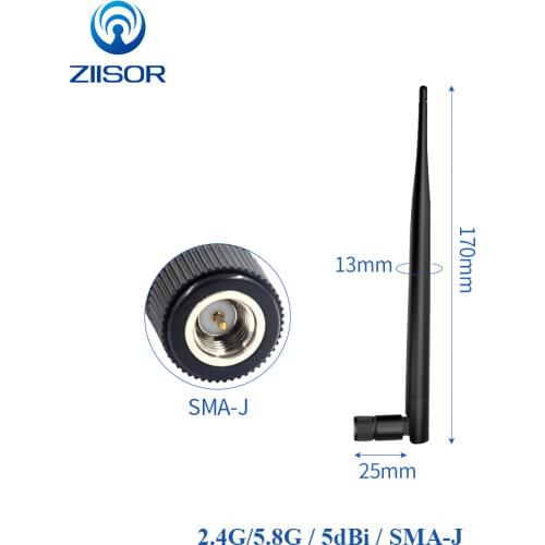 2.4GHz 5GHz 5.8GHz Wifi Antenna SMA RP SMA Dual Band 2.4G 5G 5.8G Router Antennas SMA female Internet Antena Booster TXWF-JKS-20
