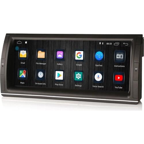 10.25" Android 10.0 Car Multimedia GPS Radio for BMW X5 E53 2000-2007 M5 1999-2003 E38 1994-2001 with Built-in CarPlay Function