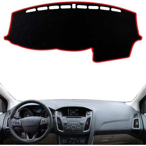 For Ford Focus MK3 2012 2013 2014 2015 2016 2017 2018 Car Dashboard Cover Dash Mat Pad Dashmat Instrument Carpet Accessories LHD