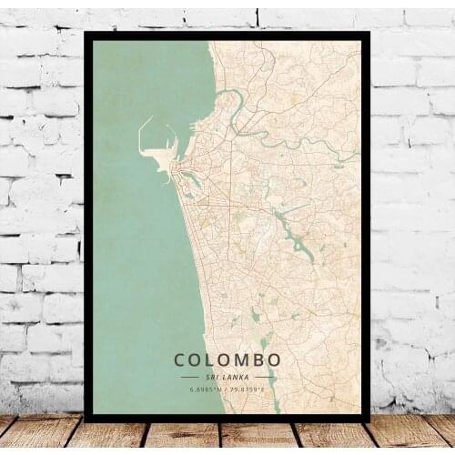 Colombo Sri Lanka Poster