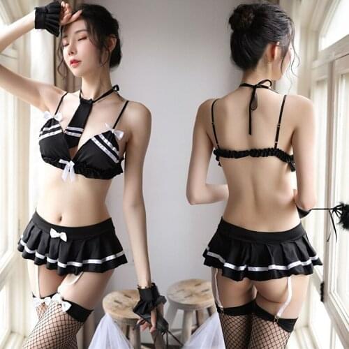 Airline Stewardess Uniform Women Sexy Lingerie Cosplay Airline Stewardess Fancy Dress Exotic Apparel