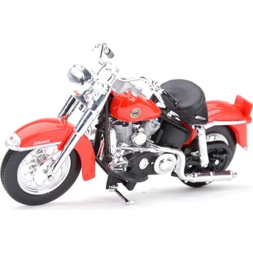 Maisto 1:18 1958 FLH Duo Glide Die Cast Vehicles Collectible Hobbies Motorcycle Model Toys