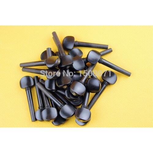 40pcs high quality Violin Pegs Ebony Violin Tuning Pegs 4/4, violin parts