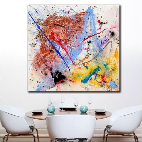 Hot Sell Large Size Abstract Painting Modern Motherboard Line Canvas Print Wall Pictures For Living Room Free shipping Unframed