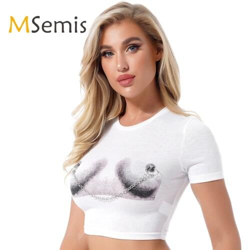 Женские укороченные футболки MSemis China At AliExpress