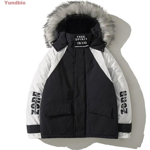 Zipper Men Winter Casual Jackets Hooded Winter Padded Jacket Mens Big Fur Collar Jacket Padded Hooded Jacket 5XL 1179