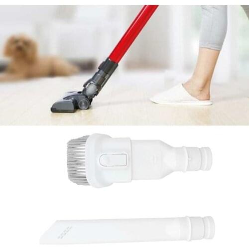 Vacuum Cleaner Long Flat Suction Head Hair Brush Head Cleaning Tool Fit for Dibea T6 C17 C19 D18 Accessories