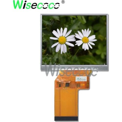Wisecoco original new 3.5 inch 640x480 TFT LCD screen for handheld and PDA digital vedio camera JT035IPS02-V0