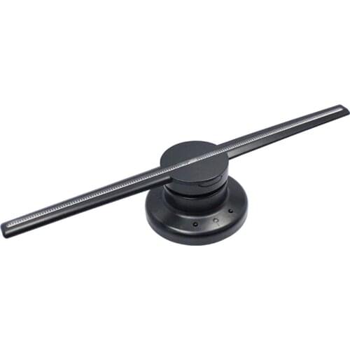 3D Hologram Advertising Display 42cm LED Fan Holographic Imaging Holographic Projector LED Light Decor With 16GB Memory Card