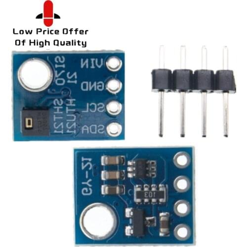 Si7021 GY-21 Module Industrial High Precision Humidity Sensor I2C IIC Interface Module For Arduino Low Power CMOS IC Module