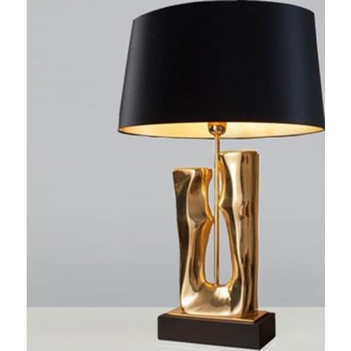 Modern nordic iron candeeiro de mesa lampe de bureau bedside lamp