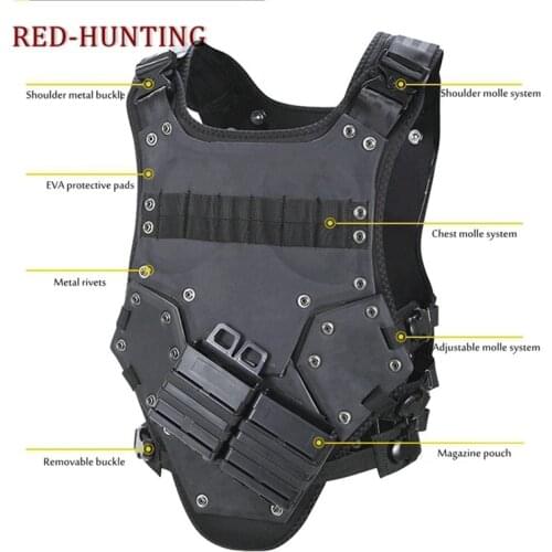 Swat Black Tan Green TF3 Tactical Vest Cosplay Combat Hunting Protected Vest