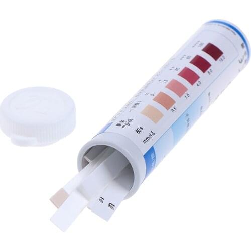 25 Strips/Set Ketone Test Strips Urine Tester Analysis Home Ketosis Tests