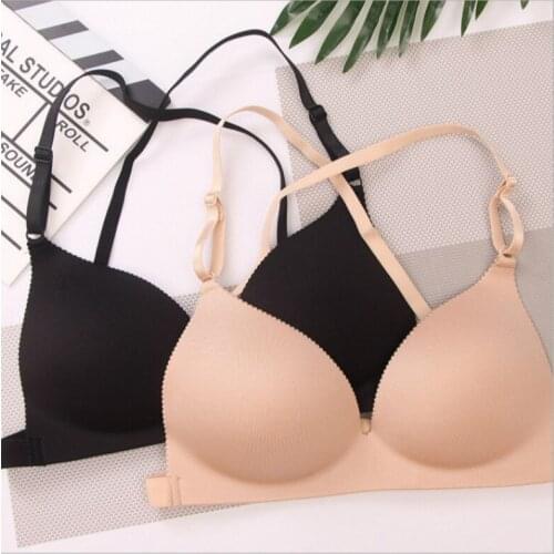 Yasemeen New Arrival Backless Sexy Push Up Bras Sexy Personality Non-rims Backless Sexy Bras Massage Push Up Bras for Women