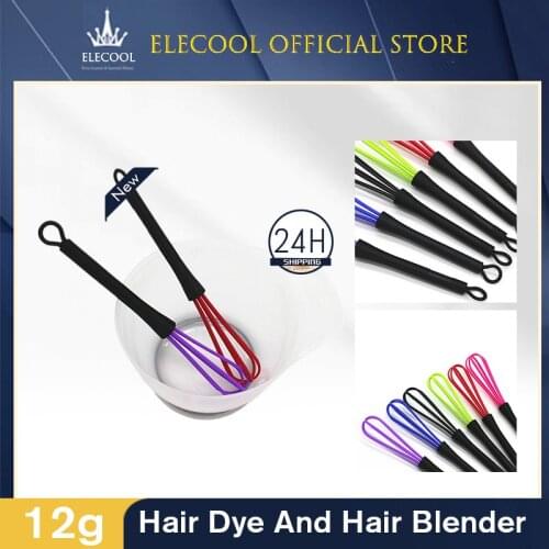 1Pc Professional Salon Hairdressing Dye Cream Whisk Plastic Hair Mixer Barber Stirring Stirrer Tools for Hair Colors Accessories