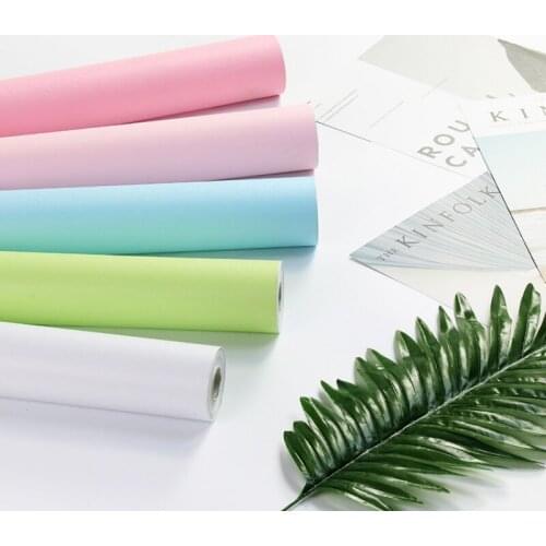 10m Multi-Color Wallpaper Self-Adhesive Bedroom Living Room Background Dormitory Decoration Wall Stickers Wallpaper