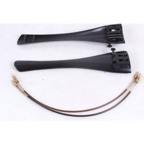 4/4 Cello Aluminium alloy tailpiece 2pcs cello tailpiece tail gut parts