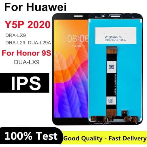 5.45" For Huawei Y5P 2020 LCD DRA-LX9 DRA-L29 DUA-L29A LCD Display Touch Screen Digitizer Assembly For Honor 9S DUA-LX9 LCD
