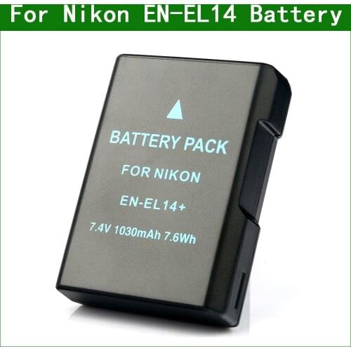 EN-EL14 ENEL14 EN EL14 EN-EL14a Digital Camera Battery for Nikon D3100 D3200 D3300 D3400 D3500 D5100 D5200 D5300 D5500 D5600 Df