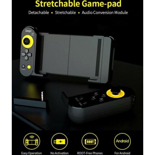 Bluetooth Wireless Gamepad Mobile Phone Game Controller Joystick Stretchable Wireless Phone Gaming Pad Smart Phone Accessories