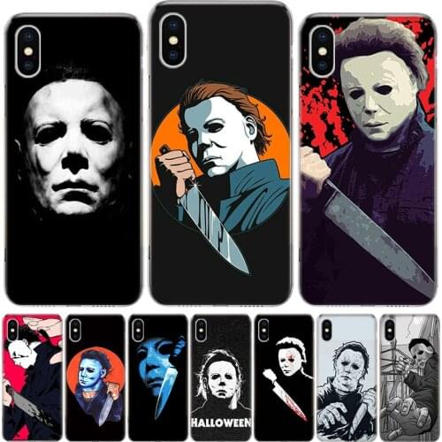 Halloween The Curse Of Michael Myers Horror Movie Phone Case For iphone 12 MIni 11Pro MAX XS 8 7 6 6S Plus X 5 5S SE XR SE 2020