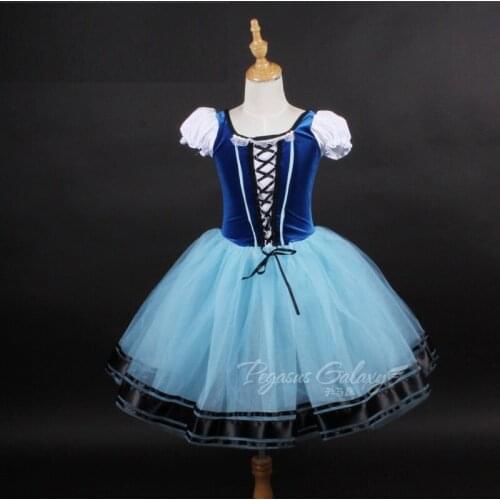 H2695 Children Ballet Dance Dress Professional Performance Dancewear Girls Tutu Dresses Student Stage Show Competiton Clothes