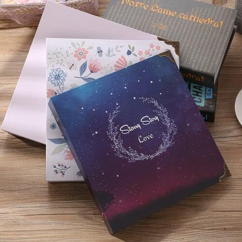 DIY Scrapbook Photo Album Weeding Travel Baby Album Craft Handmade Craft Paper Wedding Memory Photo Album with funny cards