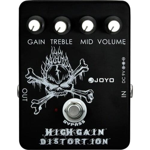 Guitar Effects JOYO JF-04 Electric Guitar Effect Pedal High Gain Distortion Metal Instrument Spare Part Effect Pedal Effect