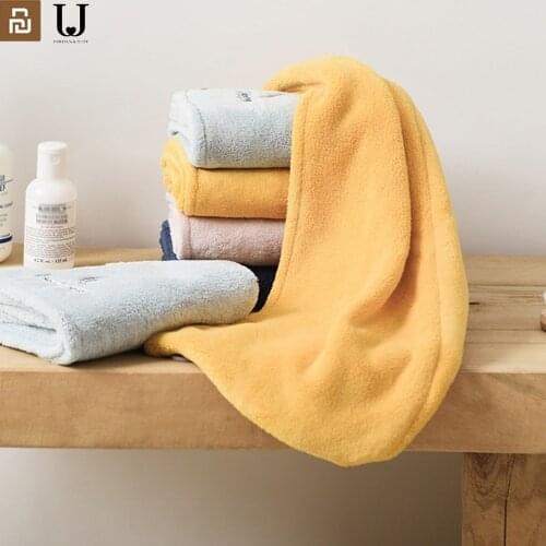 Xiaomi JORDAN&JUDY dry Hair cap headband soft Absorbent and quick-drying wipe hair towel cute shower cap thickening headscarf