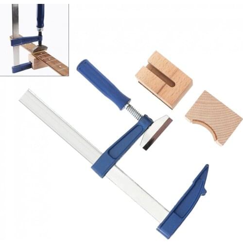 Guitar Tools Guitar Fret Press Caul Luthier Tool with Wooden Soundhole Cauls for Acoustic / Folk / Electric guitar