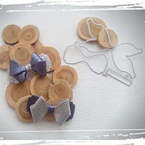 Beautiful cutting die bow template DIY scrapbook metal cutting die paper card process embossing folder template-2929