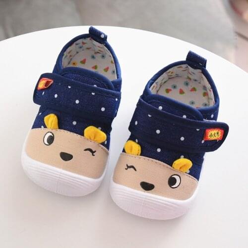 TELOTUNY baby shoes Infant Kids Baby Boys Girls Cartoon Anti-slip Casual Crib Shoes Soft Sole Squeaky Sneakers Prewalker Shoes