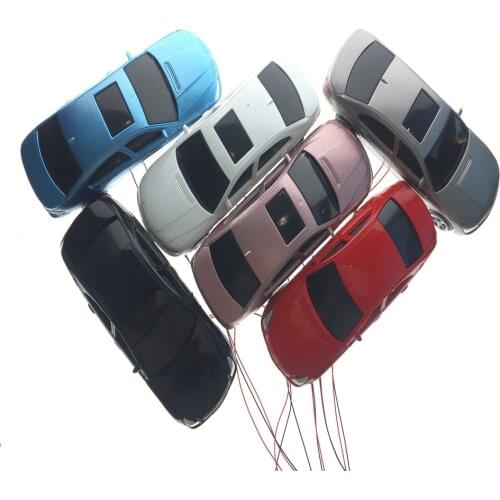 10pcs/Lot 1/50 Scale Plastic Light Car For Architectural Model Materials Building