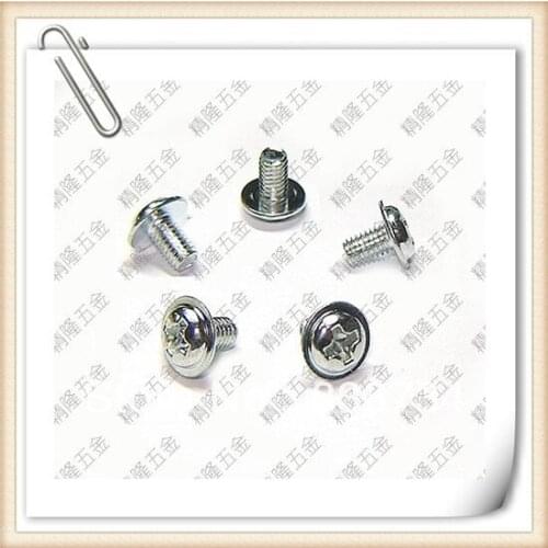 M3*5PWM carbon steel with white zinc computer screw (100PCS/LOT)