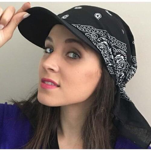 Fashion womens Visor Printing Headscarf Warm Hat Printing Letters Unisex Square Scarf Hat Square Towel Cap