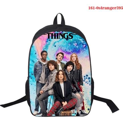 New Stranger Things Mochila 3d Printed Backpack Stranger Things Printing Travel Backpacks School Bags Teenager Girls Boys Plecak