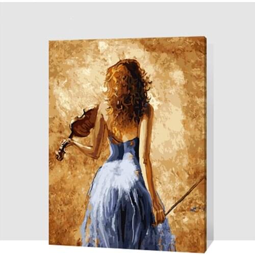 Картины девушек по номерам Painting Cat China At AliExpress