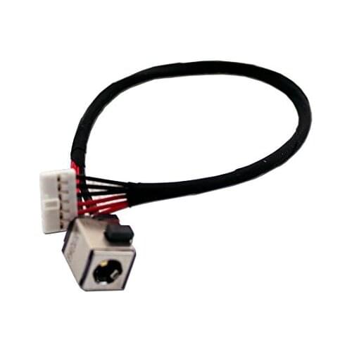 WZSM Brand New DC Power Jack with cable for Asus K55 K55A K55VM K55VD K55N K55V K55VS U57 U57A U57VJ laptop cable