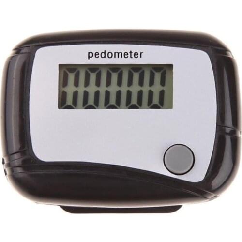 LCD Pedometer Step Calorie Kilometer Counter Walking Design Digital Clip Run Pocket Mini Distance
