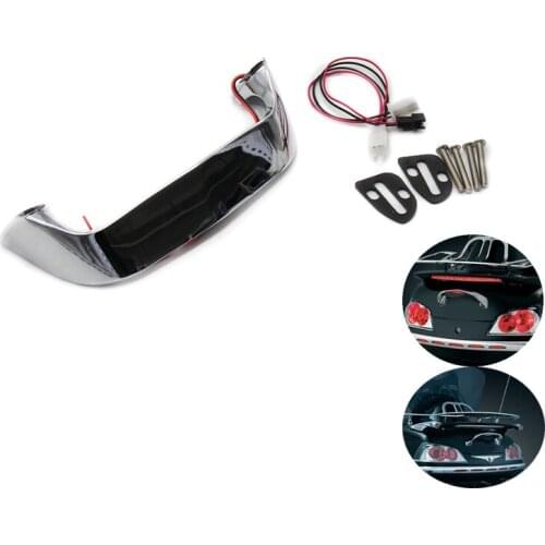 Led Rear Rack Light Trunk Lid Handle Decorate Cover For Honda Goldwing GL1800