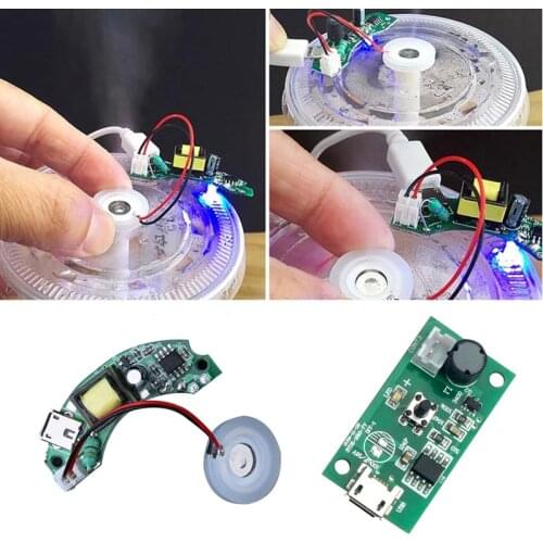 Humidifier Driver Board Repair DIY Ultrasonic Atomization Discs Film Handwork Spray Room Home Moisturizing Circuit Accessories