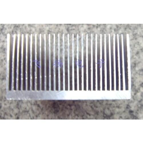 Fast Free ship 2pcs/lot 130*69*37MM Computer dedicated heat sink,Fine-toothed fin aluminum radiator/extruded aluminum heatsink