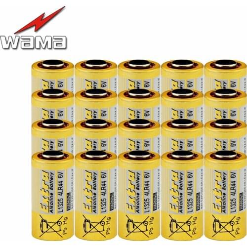 20pcs/lot Wama 6V 4LR44 Alkaline Primary Battery For Dog-Collar Beauty Pencil Alarm Etc. Wholesale Price