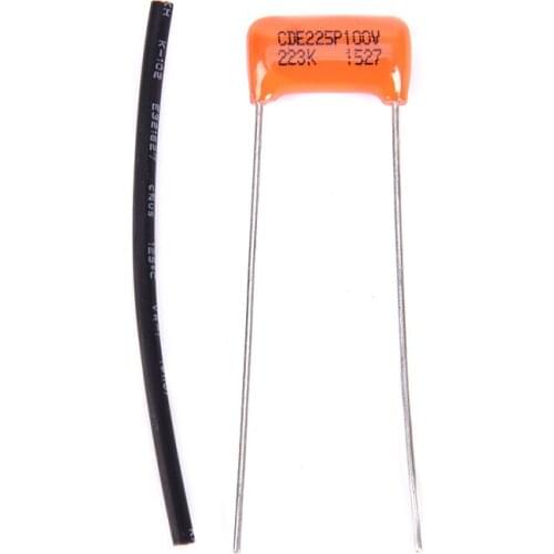 2021 Orange Drop Guitar Bass Tone Capacitors 0.022UF 100V For Electric Guitar Bass Cap Guitar Capacitors Bass Capacitors