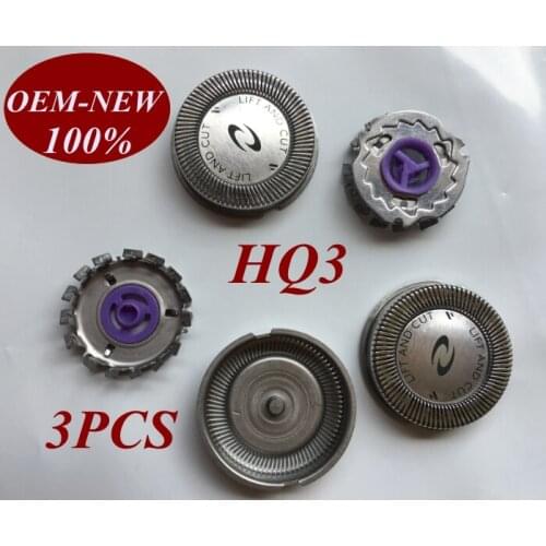 3Pcs HQ3 Replace head razor blade for Philips shaver HQ4 HQ5813 HQ5817 HQ5820 HQ5823 HQ5824 HQ6405 HQ6415 HQ6423 HQ6424 HQ6445
